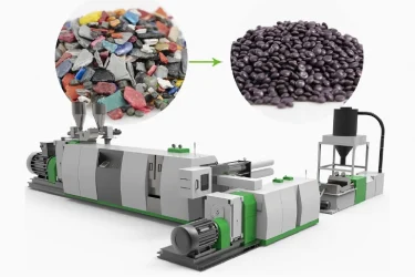Polymer recycling screen packs for reprocessed materials