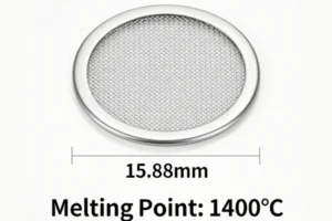 Stainless Steel Pipe Screen with 1400°C Melting Point