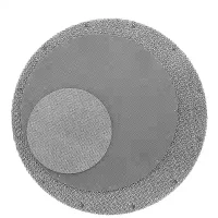 Circular stainless steel extruder filter screen discs for plastic extrusion
