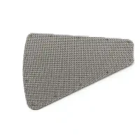 Custom shape extruder filter mesh manufactured according to OEM technical drawings